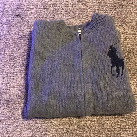 Polo kids zip up sweater - Picture 1 of 2